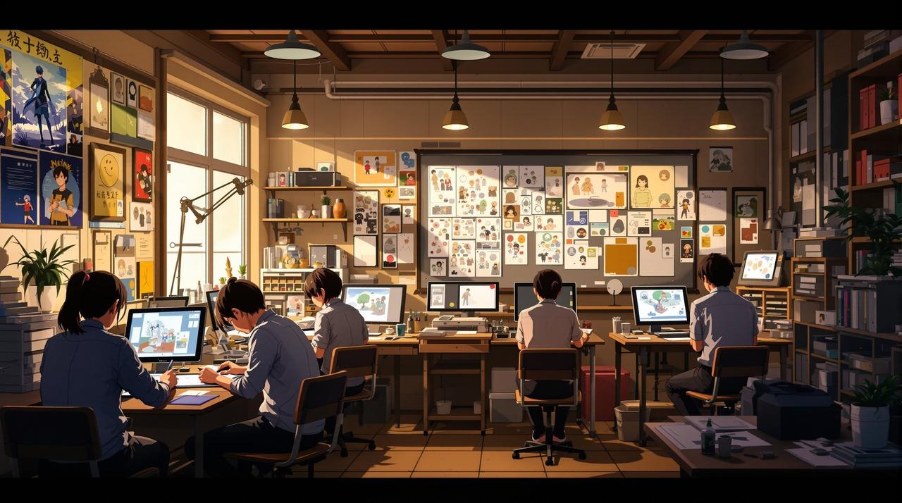 Al漫剧免费看 团队工作场景